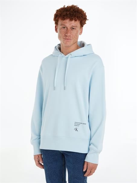 STACKED MODERN METALS HOODIE keepsake blue