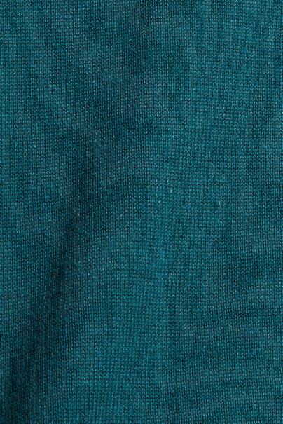 Stehkragen-Pullover aus Organic Cotton emerald green