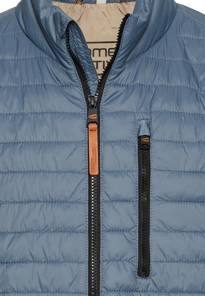 Steppblouson mit Stehkragen elemental blue