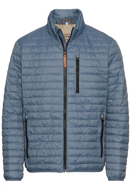 Steppblouson mit Stehkragen elemental blue