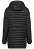 Steppjacke aus recyceltem Polyamid black