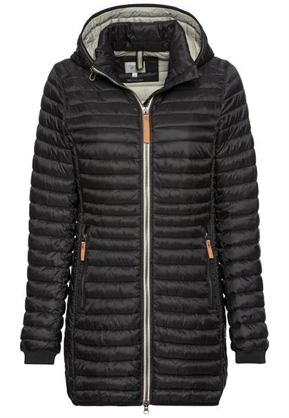 Steppjacke aus recyceltem Polyamid black