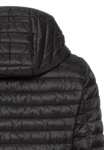 Steppjacke aus recyceltem Polyamid black