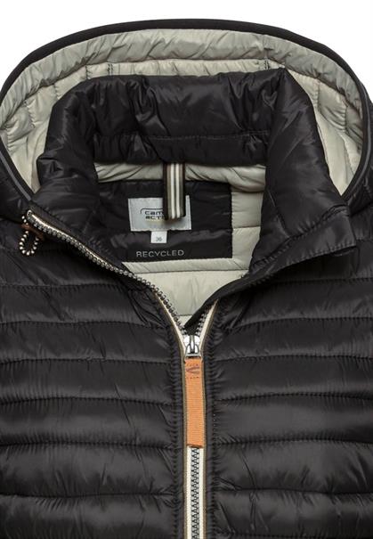 Steppjacke aus recyceltem Polyamid black