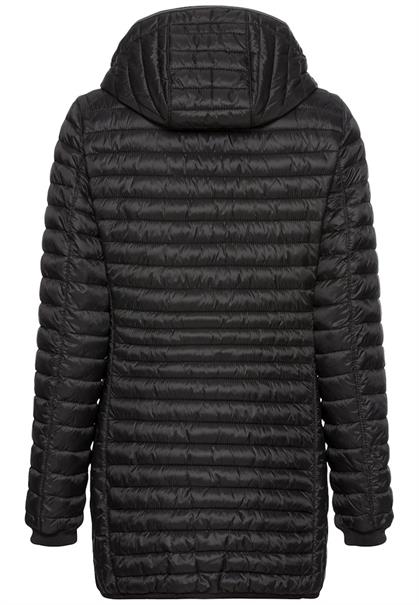 Steppjacke aus recyceltem Polyamid black