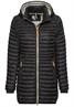 Steppjacke aus recyceltem Polyamid black