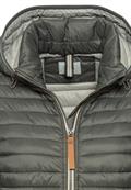 Steppjacke aus recyceltem Polyamid khaki