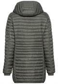 Steppjacke aus recyceltem Polyamid khaki