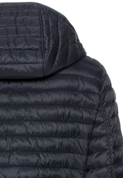 Steppjacke aus recyceltem Polyamid navy