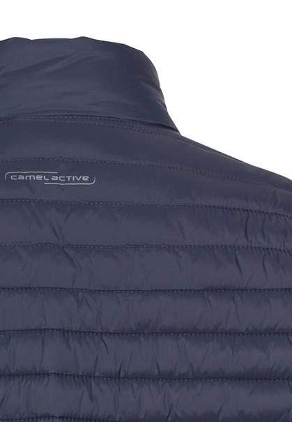 Steppjacke aus recyceltem Polyamid night blue