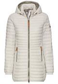 Steppjacke aus recyceltem Polyamid pearl