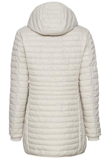 Steppjacke aus recyceltem Polyamid pearl