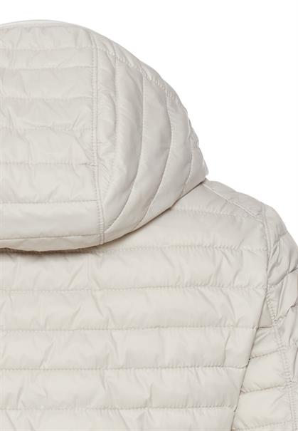 Steppjacke aus recyceltem Polyamid pearl