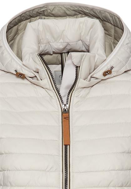 Steppjacke aus recyceltem Polyamid pearl