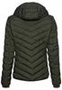 Steppjacke aus recyceltem Polyester forest