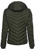 Steppjacke aus recyceltem Polyester forest