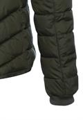 Steppjacke aus recyceltem Polyester forest