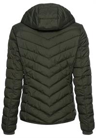 Steppjacke aus recyceltem Polyester forest