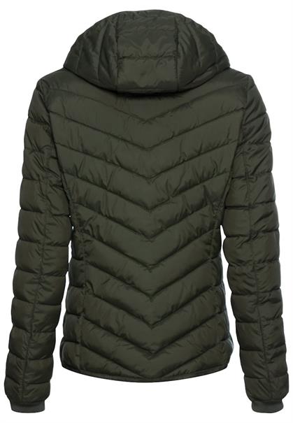 Steppjacke aus recyceltem Polyester forest