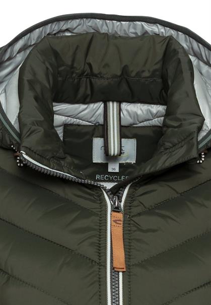 Steppjacke aus recyceltem Polyester forest