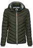 Steppjacke aus recyceltem Polyester forest