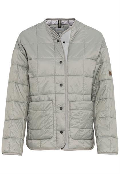 Steppjacke aus recyceltem Polyester light sage