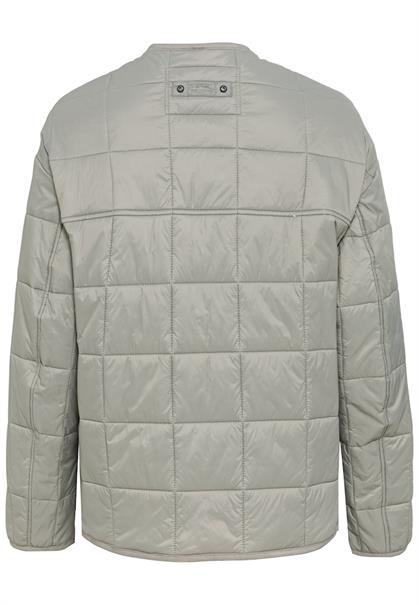 Steppjacke aus recyceltem Polyester light sage