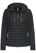 Steppjacke aus recyceltem Polyester navy