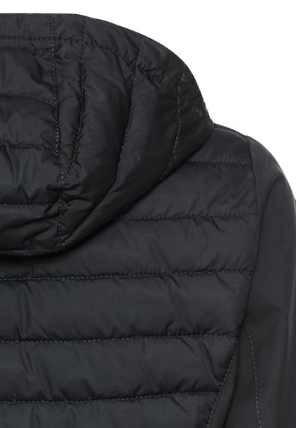 Steppjacke aus recyceltem Polyester navy