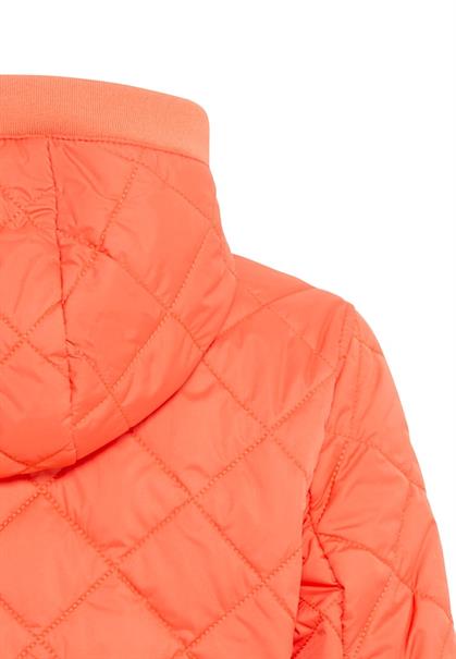 Steppjacke aus recyceltem Polyester nectarine