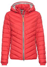 Steppjacke aus recyceltem Polyester new red