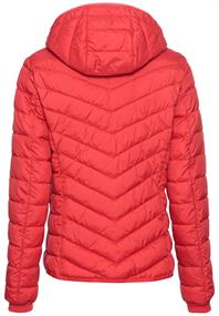 Steppjacke aus recyceltem Polyester new red