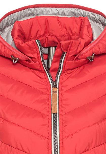 Steppjacke aus recyceltem Polyester new red