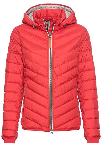 Steppjacke aus recyceltem Polyester new red