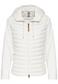 Steppjacke aus recyceltem Polyester pearl