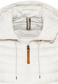 Steppjacke aus recyceltem Polyester pearl