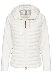 Steppjacke aus recyceltem Polyester pearl