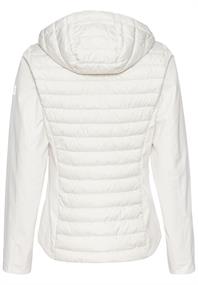 Steppjacke aus recyceltem Polyester pearl
