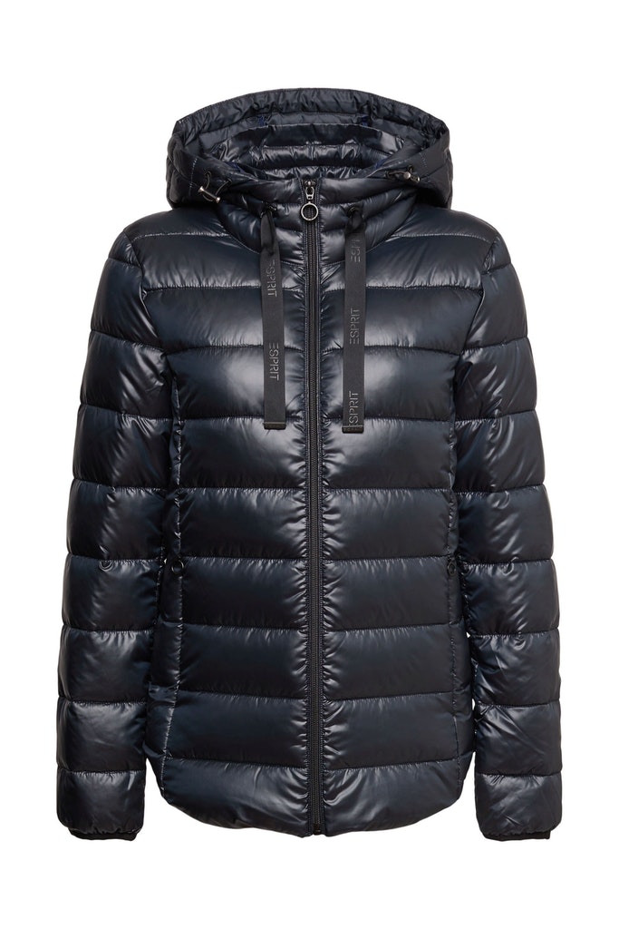 Esprit Damen Jacke 992ee1g318 Black - mit kapuze