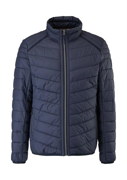 Steppjacke blau