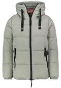 Steppjacke forest fog green