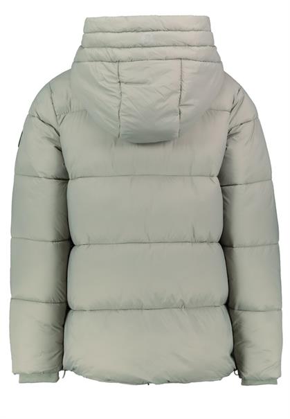 Steppjacke forest fog green