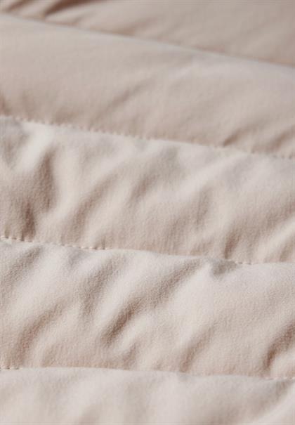 Steppjacke im Biker-Look pure beige