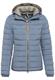 Steppjacke mit abnehmbarer Kapuze smoke blue