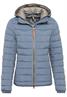 Steppjacke mit abnehmbarer Kapuze smoke blue