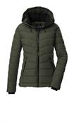 Steppjacke mit abzippbarer Kapuze 00733 oliv