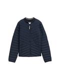 Steppjacke mit Bomberkragen sky captain blue