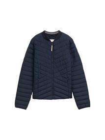 Steppjacke mit Bomberkragen sky captain blue