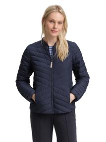 Steppjacke mit Bomberkragen sky captain blue