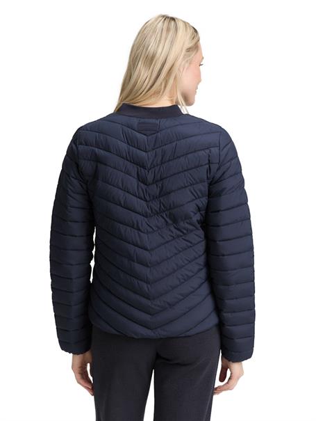 Steppjacke mit Bomberkragen sky captain blue